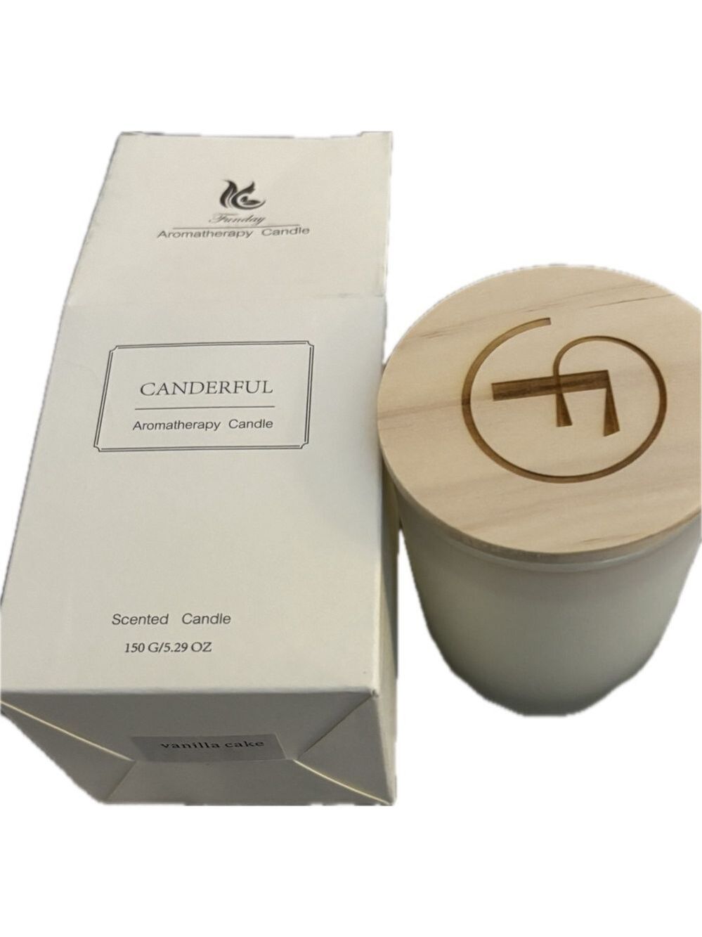 Canderful Aromatherapy Candle - Vanilla Cake